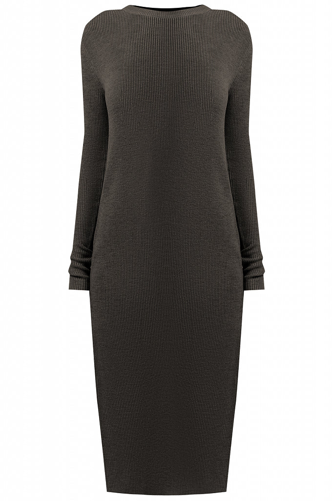 Ladies' knitted dress A19-32117