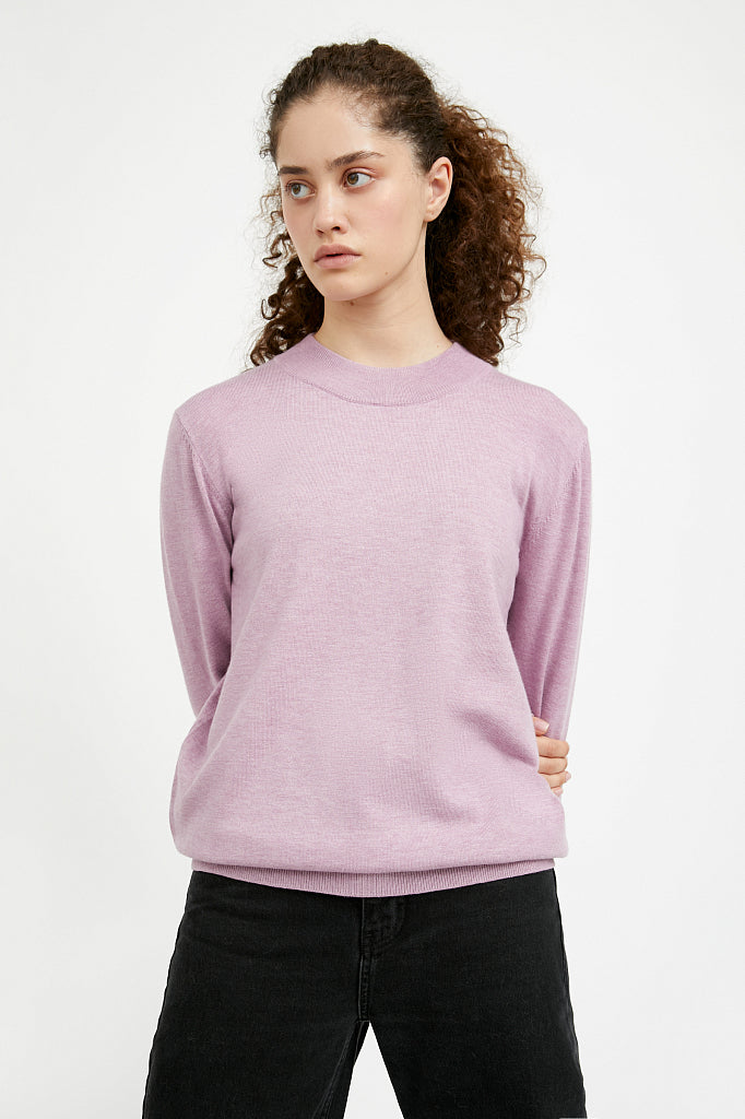 Ladies' knitted jumper A20-11100