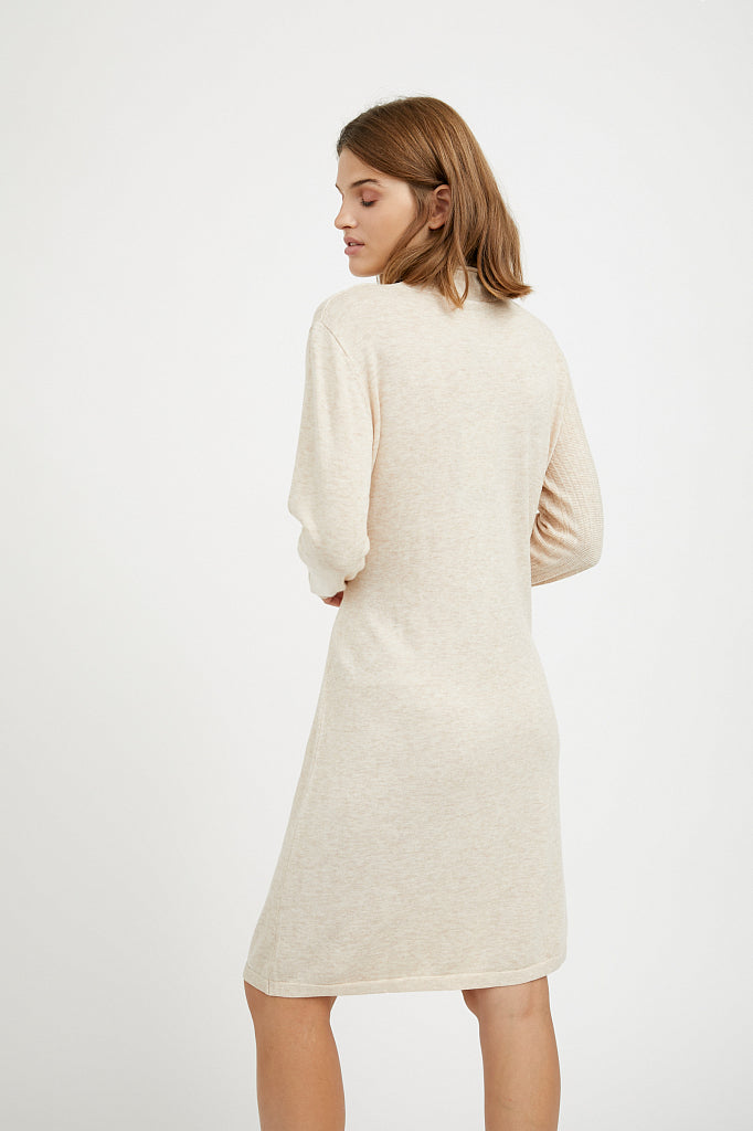 Ladies' knitted dress A20-11108