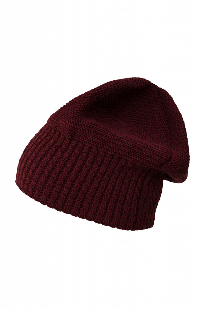 Ladies' knitted cap A20-11166