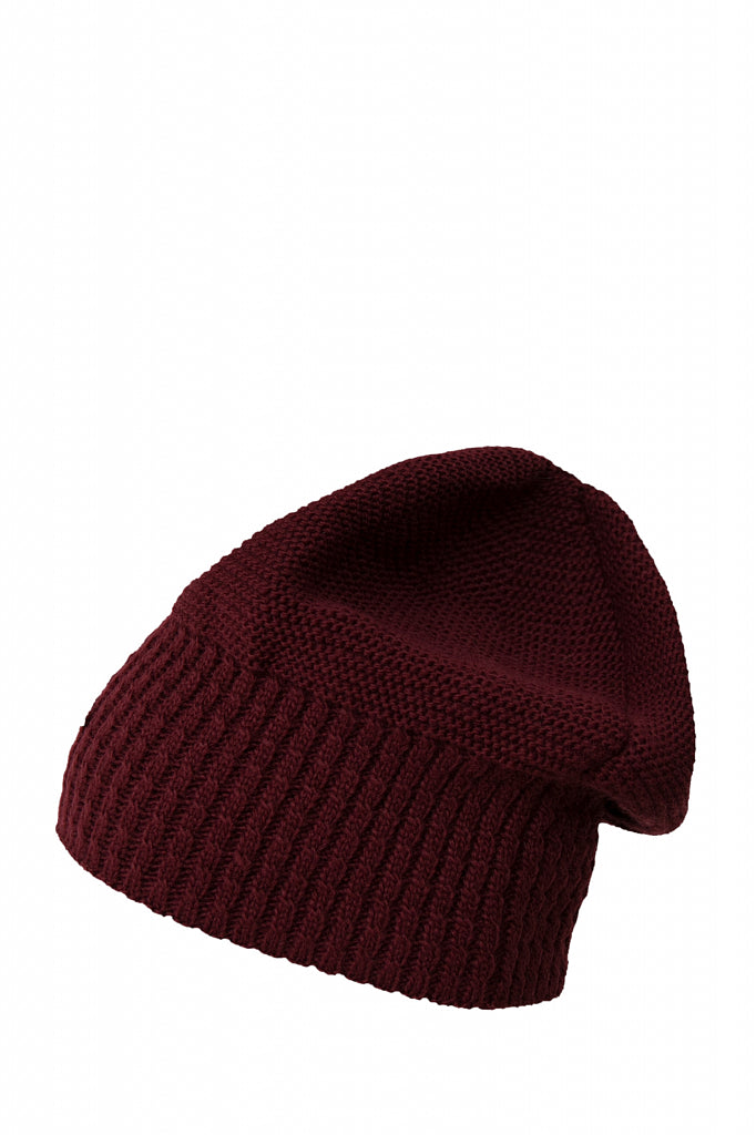 Ladies' knitted cap A20-11166