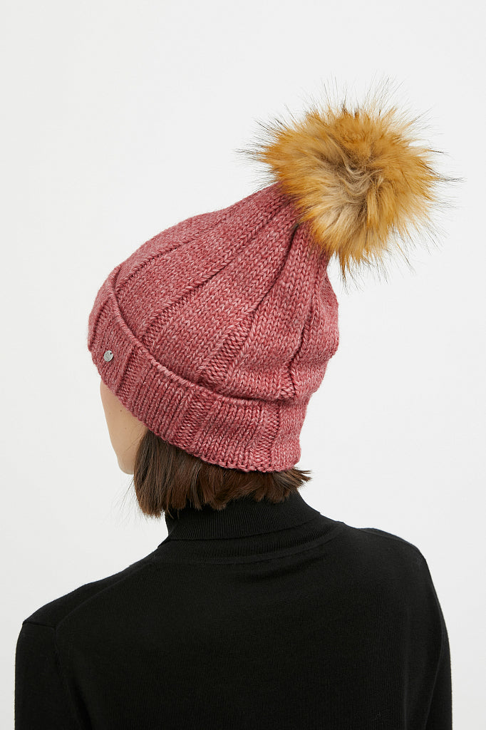 Ladies' knitted cap A20-12138