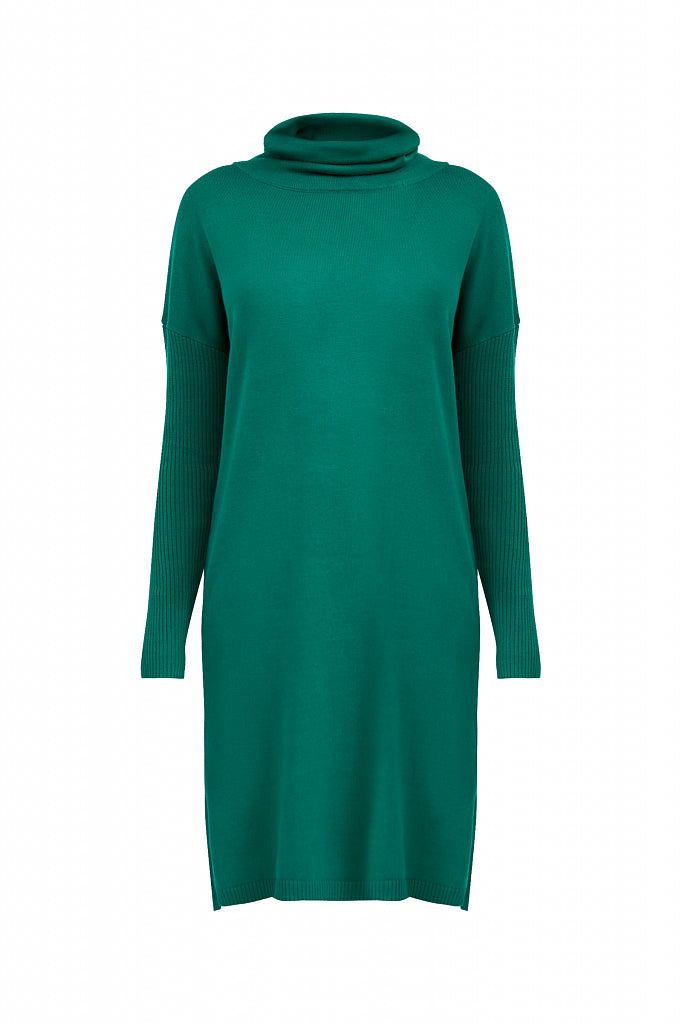 Ladies' knitted dress A20-13102