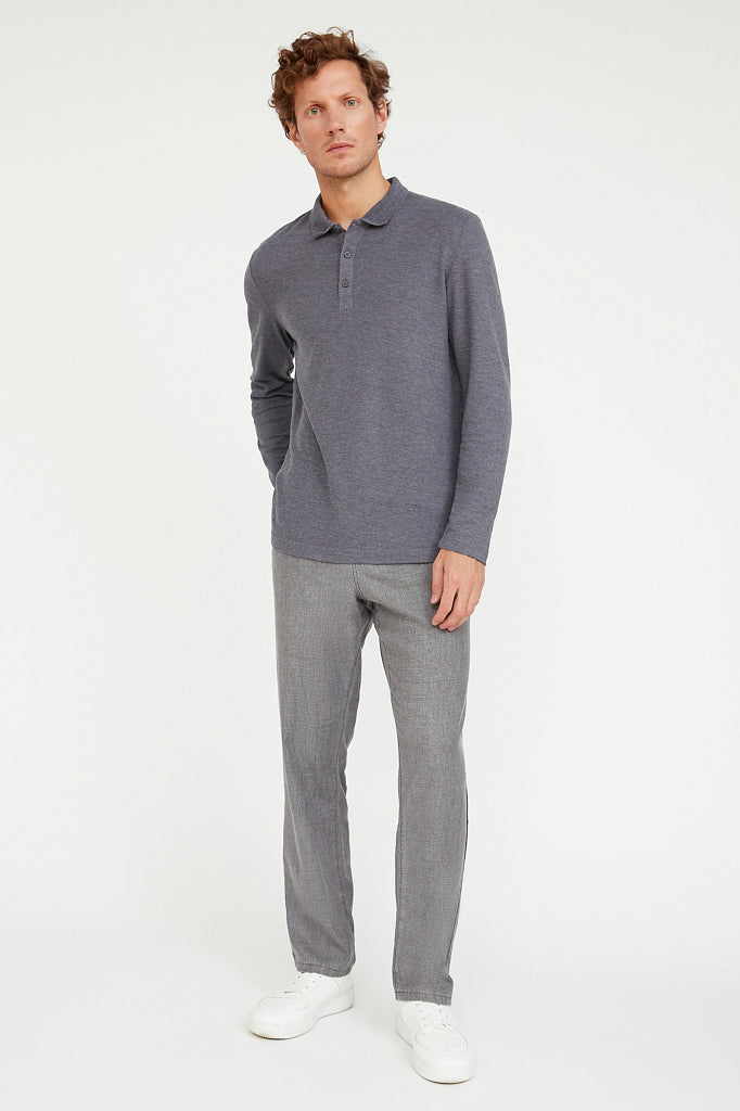 Men's knitted shirt A20-21032M