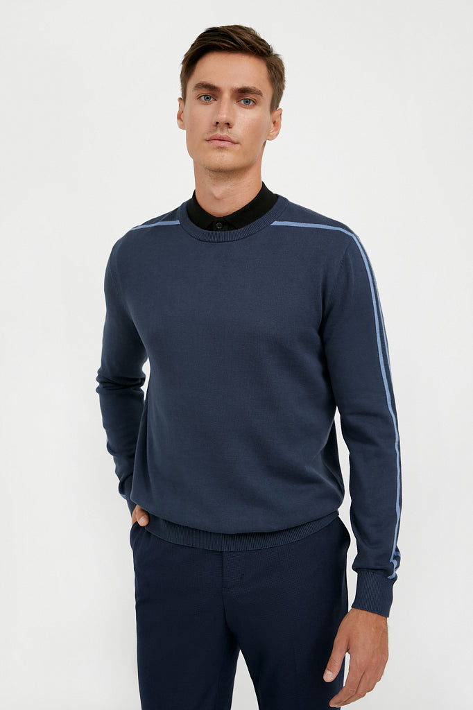 Men's knitted jumper A20-23101