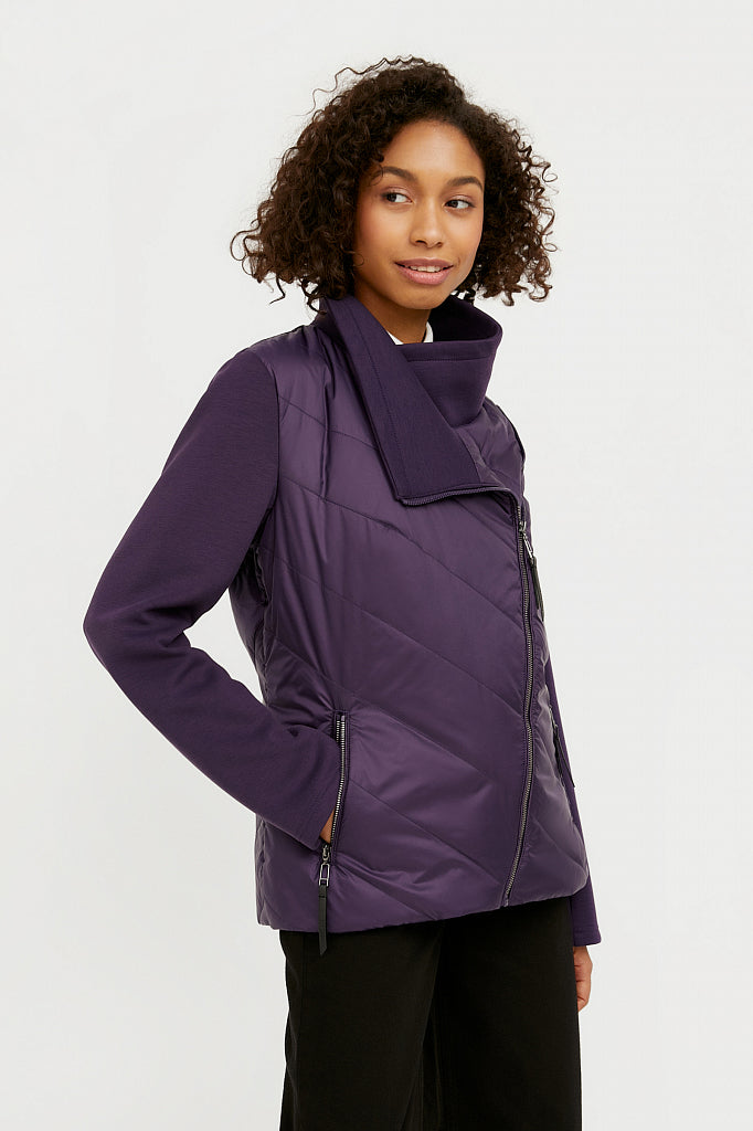 Ladies' padding jacket B21-11032