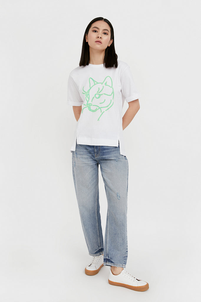 Ladies' T-shirt B21-32028