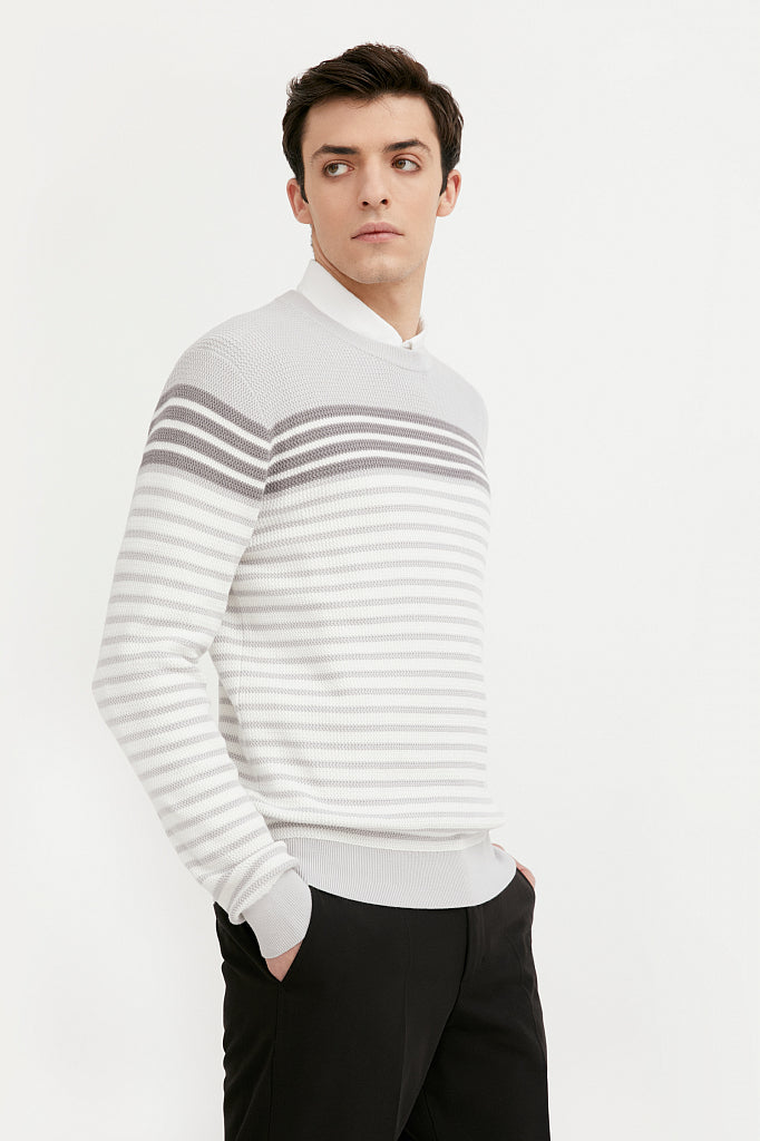 Men's knitted jumper B21-42115