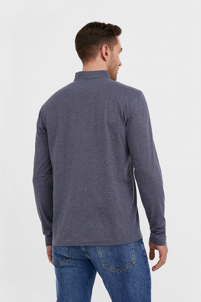 Men's knitted shirt BA21-22035