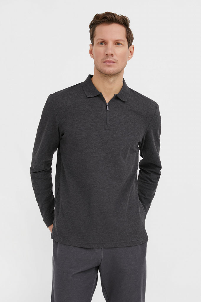 Men's knitted shirt BAS-20001M