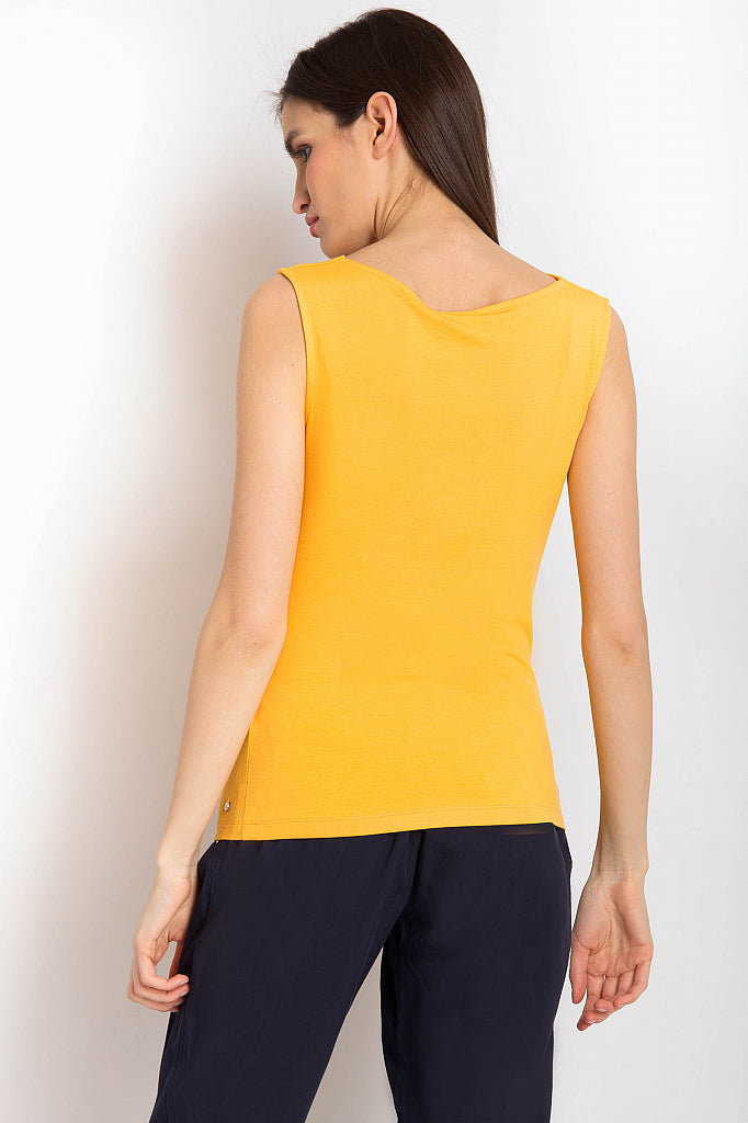 Ladies' sleeveless shirt S18-11077