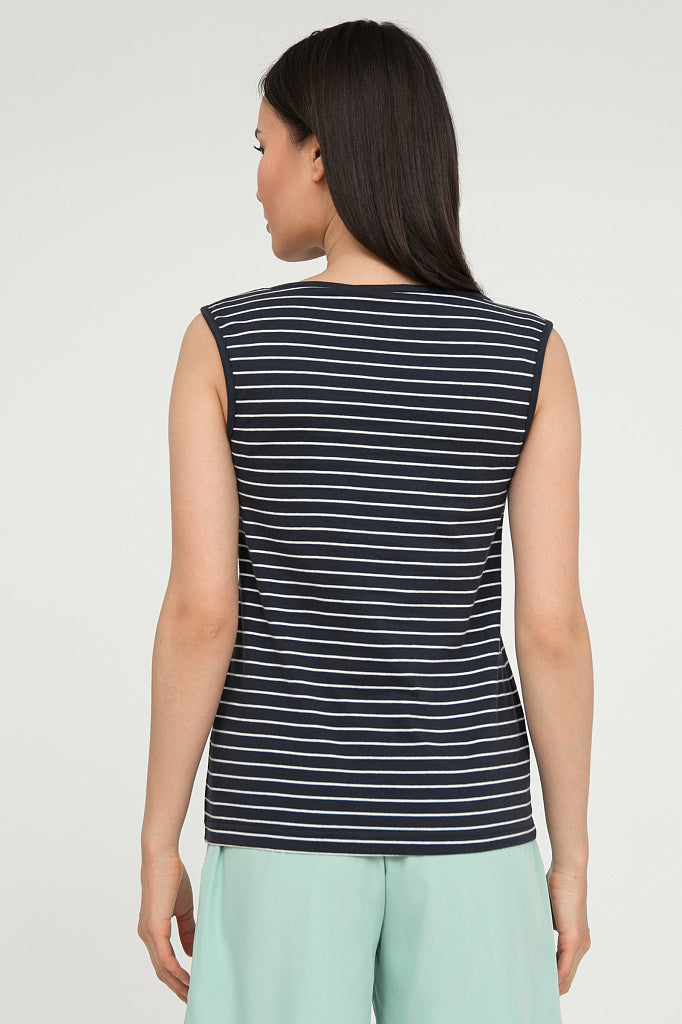 Ladies' sleeveless shirt S20-140117