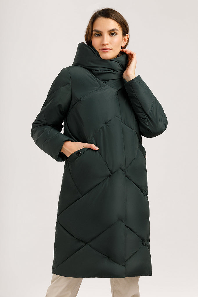 Ladies' down coat W19-11034