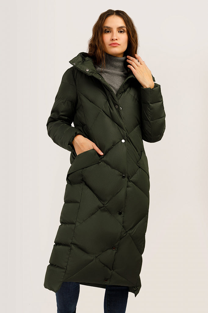 Ladies' down coat W19-12047