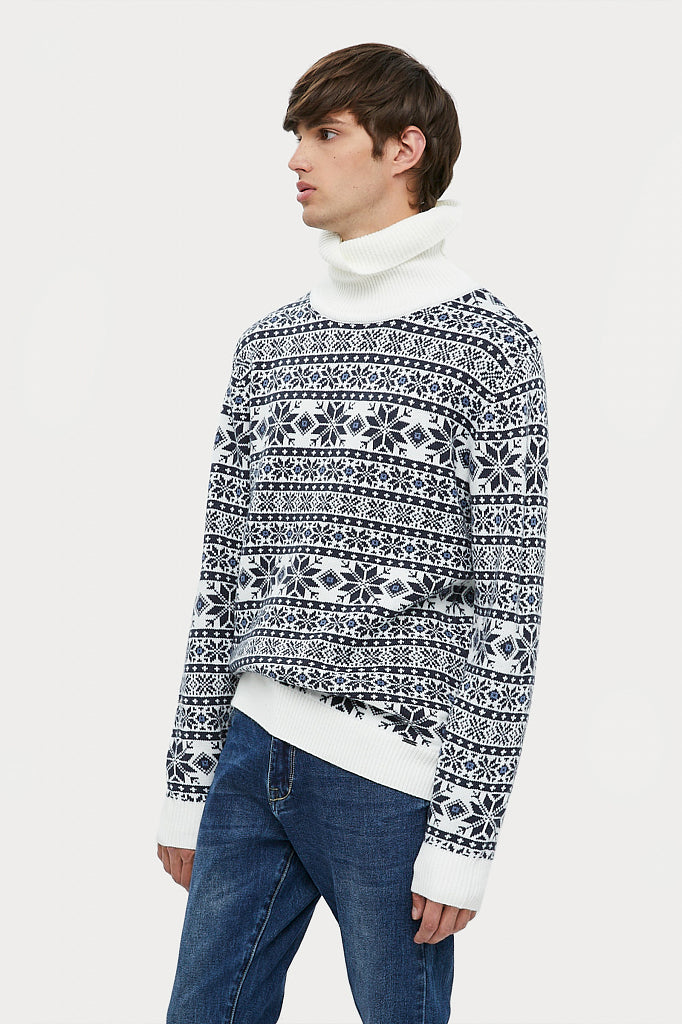 Men's knitted jumper W20-22118