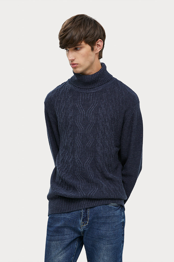 Men's knitted jumper W20-22119